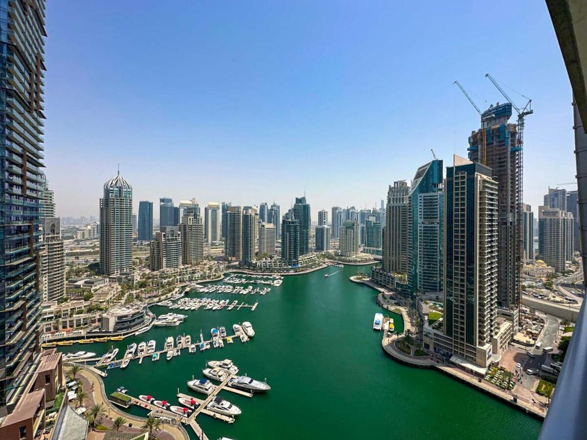 Aws Holiday Homes - Unique Views At Damac Heights Дубай Экстерьер фото