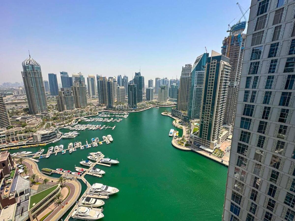 Aws Holiday Homes - Unique Views At Damac Heights Дубай Экстерьер фото